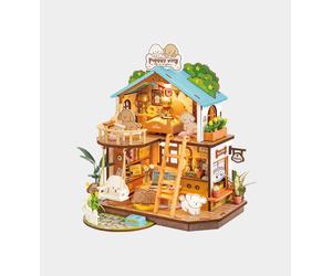 Rolife Puppy's Cosy Villa DIY Miniature Dollhouse Kit