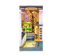 Rolife Sakura Densya 3D Wooden DIY Miniature House Book Nook (TGB01)
