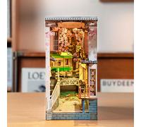 Rolife Sakura Densya DIY Book Nook Shelf Insert Kit TGB01