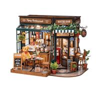 Rolife Tipsy Restaurant DIY Miniature Dollhouse Kit