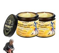 ROLIMEY Botulinum Toxin & Bee Venom Pain-Relief Bone Healing Cream, Professional Joint & Bone Therapy Crem, ADNOON Bee Venom Joint Pain Treatment Cream for Back, Neck, Hands, Knee (2)
