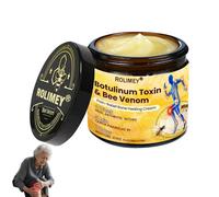 ROLIMEY Botulinum Toxin & Bee Venom Pain-Relief Bone Healing Cream, Professional Joint & Bone Therapy Crem, Bee Venom Joint Pain Treatment Cream for Back, Neck, Hands, Knee(1)