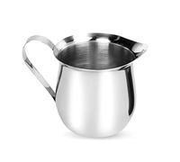 Rolin Roly 1 pc 90ml Stainless Steel Small Bell-Shaped Milk Frothing Pitcher Creamer Milk Jug for Barista Cappuccino Espresso Coffee (90ml)