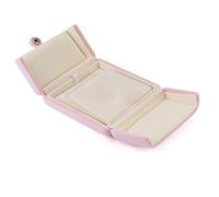 Rolin Roly Pendant Box Large Velvet Gift Box Elegant Flocked Jewelry Displays Boxes Soft Storage Box for Pendant Bracelet and Necklace Pink