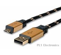 ROLINE 11.02.8826 COMPUTER CABLE, USB2.0, 1.8M, BLACK