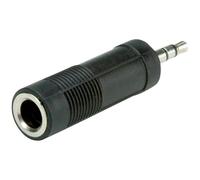 Roline 11.09.4443 Audio Adapter 3.5mm jack plug to 6.35mm jack socket
