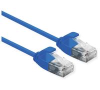 ROLINE 21.15.3943 networking cable Blue 1 m Cat6a U/UTP (UTP)