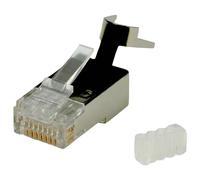Roline 21.17.3063 Modular Plug Cat.6 Shielded 10pieces Gold-Plated...