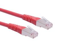 Roline 21151371 7 m S/FTP Cat 6 Ethernet Network LAN Cable with RJ45 Connector - Red
