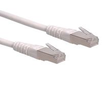 Roline 21151376 7 m S/FTP Cat 6 Ethernet Network LAN Cable with RJ45 Connector - White