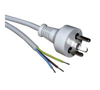 ROLINE 30.16.9037 power cable White 6 m DK-EDB