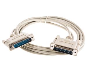 Roline 3m DB25 M-M RS232 Cable