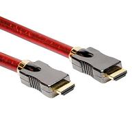 ROLINE 8K HDMI Ultra HD Cable with Ethernet, ST/ST, Red, 1 m