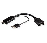 Hdmi To Displayport Male Female Active Adapter 4K 60Hz With Usb Monitor