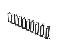 ROLINE Cable Holder, 44 x 100 mm Black Pack of 10