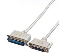 ROLINE DB25 ST - Centr.36 ST Parallel Printer Cable, Grey, 4.5 m