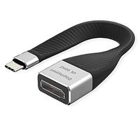 ROLINE Display Adaptor USB Type C - DP, ST/BU, 0.13 m