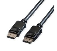 ROLINE DisplayPort cable v.1.2 DP Plug-Plug | Connection of monitor or graphics card Black 7.5 m