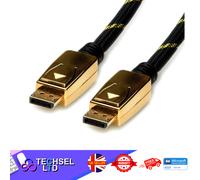 ROLINE GOLD DisplayPort Cable, DP M/M 10 M Lenght