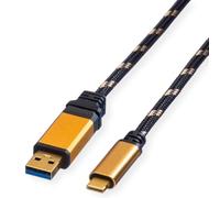ROLINE Gold USB 3.2 Gen 1 Cable USB A-C ST/ST 3m