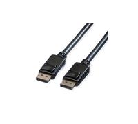 ROLINE DisplayPort cable v.1.2 DP Plug-Plug | Connection of monitor or graphics card Black 7.5 m