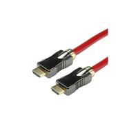 ROLINE Kabel HDMI 8K (7680 x 4320) Ultra HD z Ethernetem, M/M, czerwony, 5 m