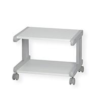 ROLINE Mini Printer Table | Mobile through 4 wheels | grey