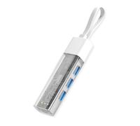 ROLINE Mobile USB 3.2 Gen 1 Hub, 4-Way, Type A+C Connection Cable