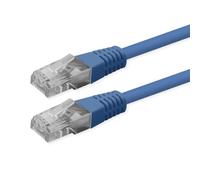 ROLINE Patch Cable Cat.6 (Class E) UTP PoE Blue 1m