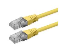 ROLINE Patch Cable Cat.6 (Class E) UTP PoE Yellow 1.5 m