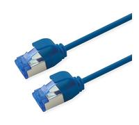 ROLINE Patch Cable Cat.6A (Class EA) S/FTP (PiMF), LSOH, PoE, Blue, 7 m