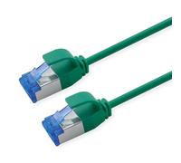 ROLINE Patch Cable Cat.6A (Class EA) S/FTP (PiMF), LSOH, PoE, Green, 7 m