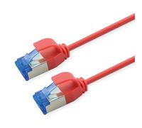 ROLINE Patch Cable Cat.6A (Class EA) S/FTP (PiMF), LSOH, PoE, Red, 3 m