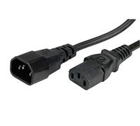 ROLINE power cable with IEC320 C14 connector / C 13 connector Black 3 m