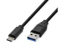 ROLINE RM USB 3.2 Gen 1 Cable A-C M/M 0.5 m Black