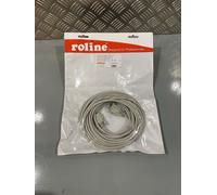 Roline RS-232 Male To Female 9 Pin D-sub 10m Cable Brand New