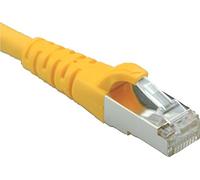 ROLINE S/FTP Patch Cable Cat6, LSOH, Comp.Lev, Yellow, 10 m