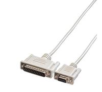 Roline Serial Printer Cable | DB9 F - DB25 M | 3.0 m