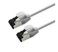 ROLINE U/FTP Patch Cable Cat.8 (Class I), Slim, LSOH, Stranded Wire, Grey, 1 m