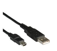 ROLINE USB 2.0 Cable. A - 5-Pin Mini. M/M 3.0 m
