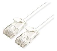 Roline | UTP Data Center Patch Cord Cat.6A | LSOH | Slim | White | 0.5 m