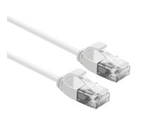 Roline | UTP Data Center Patch Cord Cat.6A | LSOH | Slim | White | 5 m
