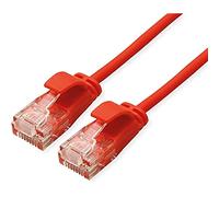 ROLINE 21.15.3912 networking cable Red 0.5 m Cat6a U/UTP (UTP)