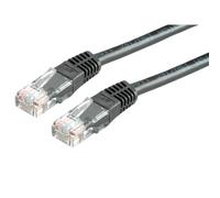 ROLINE UTP Patch Cord Cat.5e. black 1m