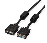 ROLINE VGA Cable HD15 ST - BU with Ferrite Core 2m
