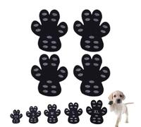 Rolipet Dog Slip Stopper Pads,Anti-Slip Dog Paw Protector,Peel And Stick Dog Shoe For Heat Pain Relief,Invisible Dog Patch Insoles,Paw Pads Protectors For Slipping On Smooth Floors(Black,2XL 2.48-2.7