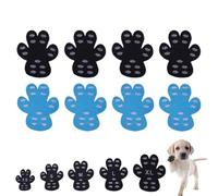 Rolipet Dog Slip Stopper Pads,Anti-Slip Dog Paw Protector,Peel And Stick Dog Shoe For Heat Pain Relief,Invisible Dog Patch Insoles,Paw Pads Protectors For Slipping On Smooth Floors(Blue+black,S 1.29 -