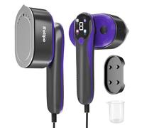 Rolipo 1200W Clothes Steamer, Rapid Heat-Up Handheld Steam Iron, 3 Modes & Dry Iron, LED Display, Fast Wrinkle Remover, Compact Travel Size, Portable Steamer for Travel, Office and Home