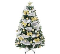 Rolipo 5ft Pre-Lit Christmas Tree with 150 Warm White LED Lights 450 Tips in Green Rolipo Green