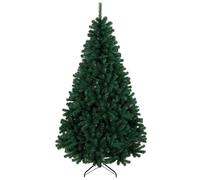 Rolipo 7ft/210cm Artificial Christmas Tree Fir Hinged Xmas Green Rolipo Green